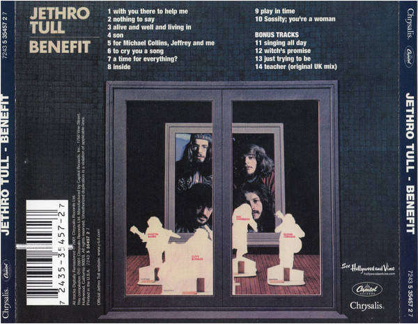 Jethro Tull - Benefit CD Import (Bonus Tracks)