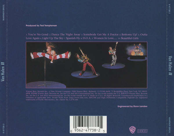 Van Halen - Van Halen II CD Import
