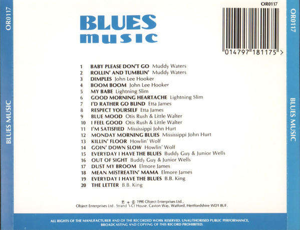 Various - Blues Music CD Import