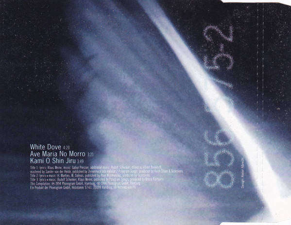 Scorpions - White Dove Maxi Single CD Import