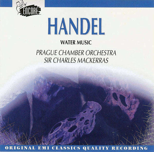 Handel / Prague Chamber Orchestra / Sir Charles Mackerras - Water Music CD Import Sealed