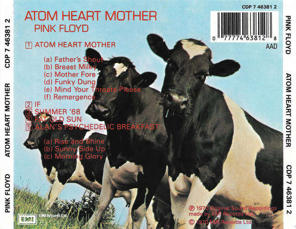 Pink Floyd - Atom Heart Mother CD Import