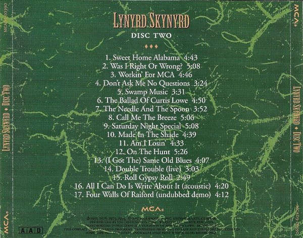Lynyrd Skynyrd - Definitive Triple CD Long Box Set Import