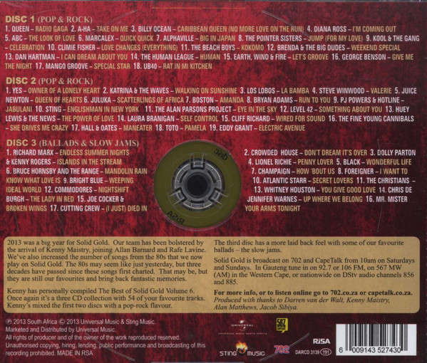 Various - Solid Gold Volume 1,2,3,4,5,6 + 7 CD Set (Incl Rare Volumes)
