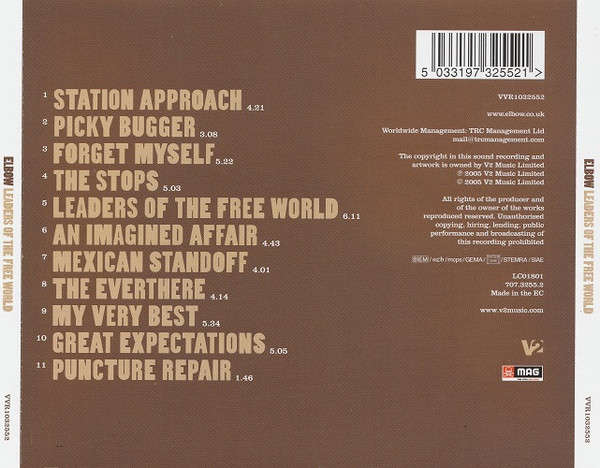 Elbow - Leaders of the Free World CD Import