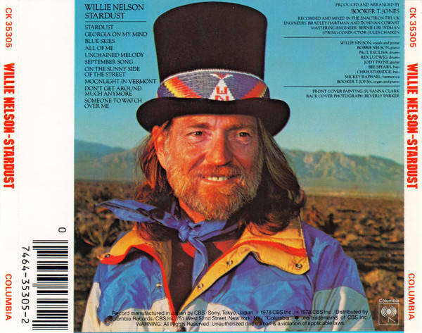 Willie Nelson - Stardust CD Import