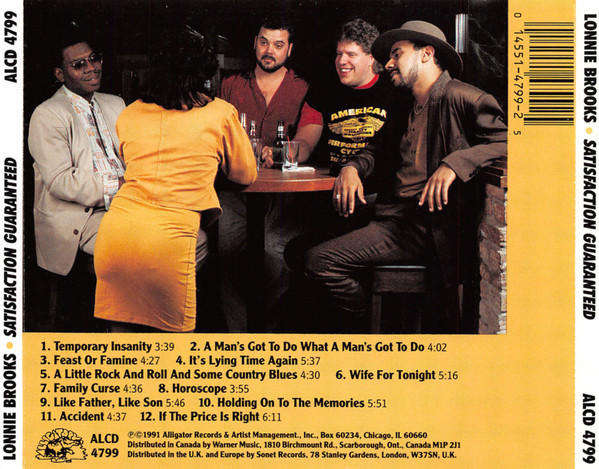 Lonnie Brooks - Satisfaction Guaranteed CD Import