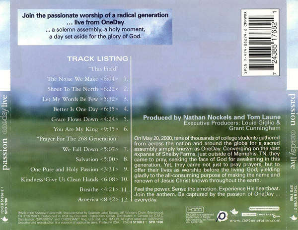 Various - Passion (OneDay Live) CD Import