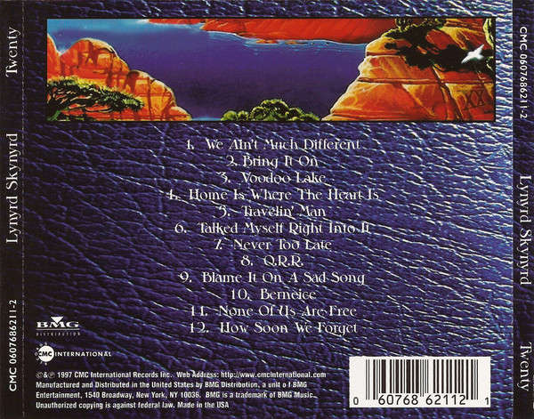 Lynyrd Skynyrd - Twenty CD Import