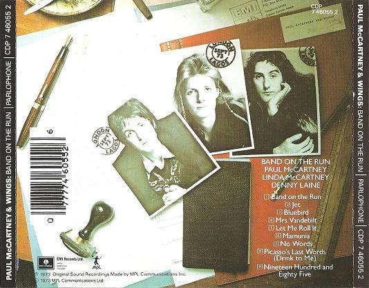Paul McCartney & Wings - Band On the Run CD Import