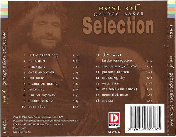 George Baker Selection - Best of CD Import