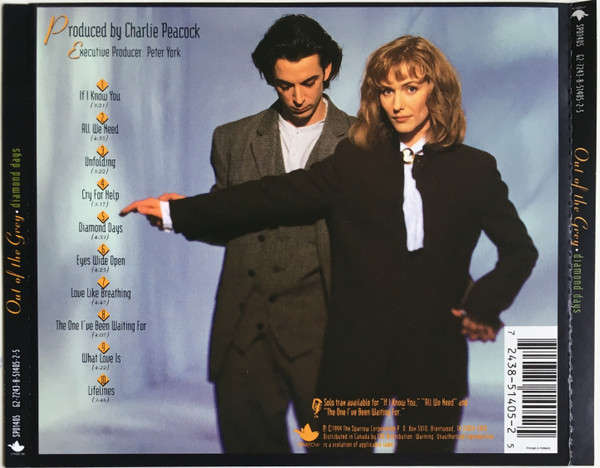 Out of the Grey - Diamond Days CD Import