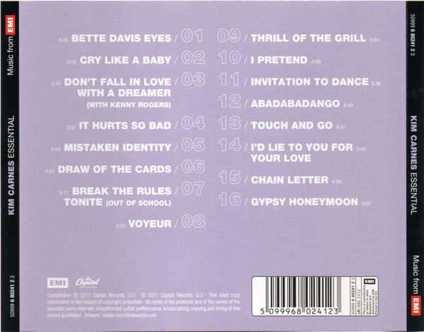 Kim Carnes - Essential CD Import