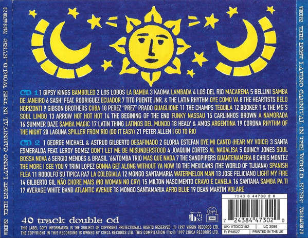 Various - Best Latino Carnival In The World...Ever! Double CD Import
