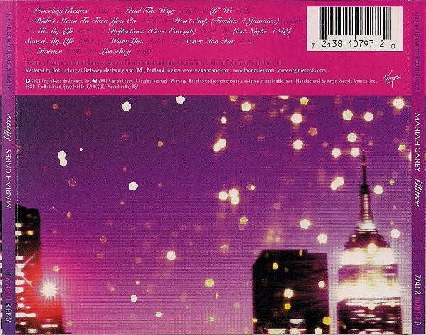 Mariah Carey - Glitter CD Import