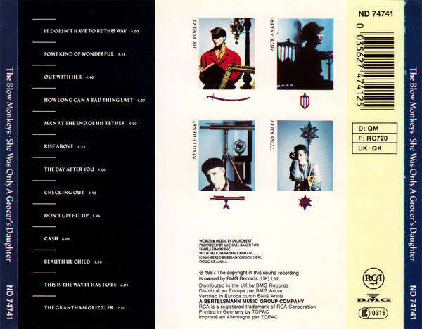 Blow Monkeys - She Was Only a Grocer's Daughter CD Import