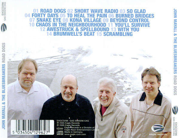 John Mayall & Bluesbreakers - Road Dogs CD Import