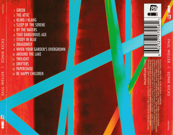 Paul Weller - Sonik Kicks CD Import