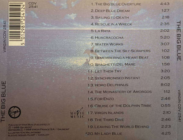 Eric Serra - The Big Blue CD Import