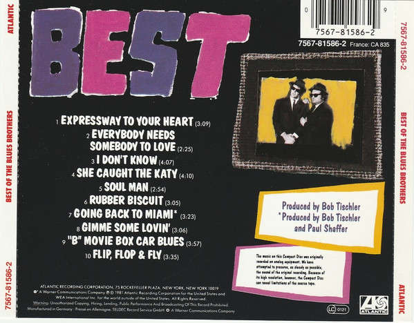 Blues Brothers - Best of CD Import