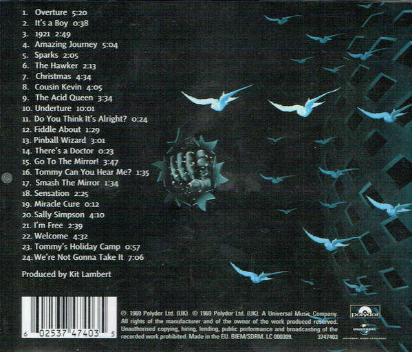 The Who - Tommy CD Import Sealed