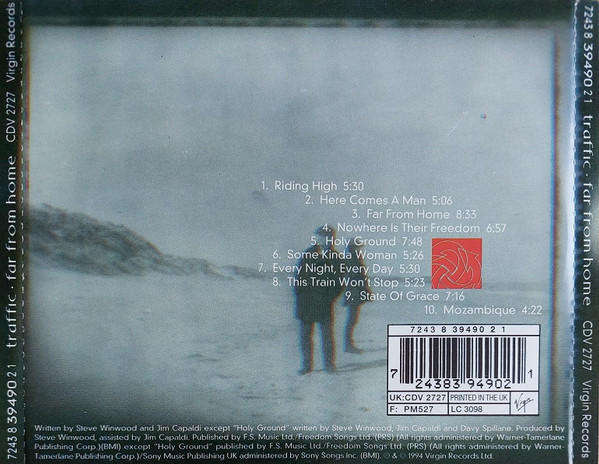 Traffic - Far From Home CD Imort