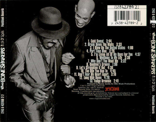 Boneshakers - Book of Spells  CD Import