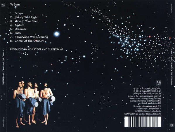 Supertramp - Crime of the Century CD Import Sealed