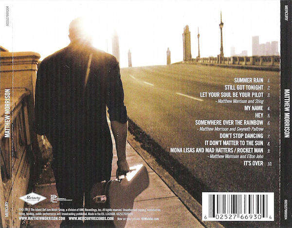 Matthew Morrison - Matthew Morrison CD Import