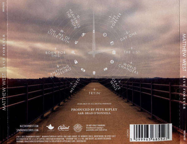 Matthew West - Live Forever CD Import