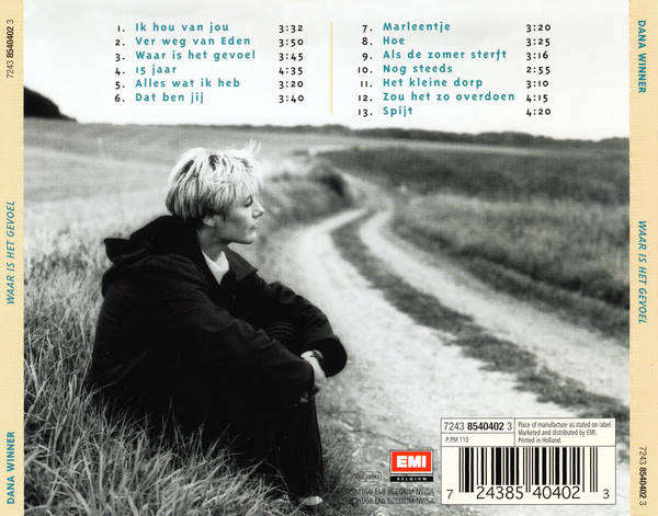 Dana Winner- Waar Is Het Gevoel  CD Import