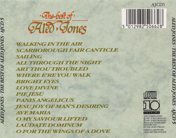 Aled Jones  Best of CD Import