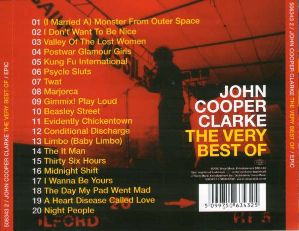 John Cooper Clarke - Word of Mouth: Very Best of CD Import