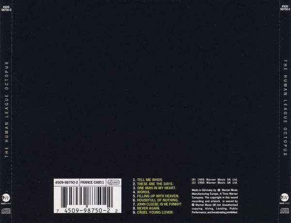 Human League - Octopus CD Import