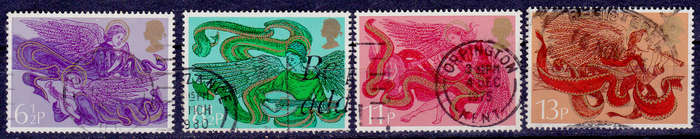 ENGLAND 1975, 26 Nov. CHRISTMAS STAMPS, set, UH, CV +/-R 30.00 view scans