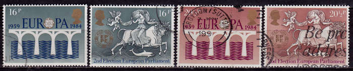 ENGLAND 1984, 15 May. EUROPA STAMPS, set, UH, CV +/-R 65.00 view scans