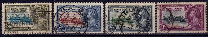 KUT 1935, 7 May. 25th ANNIV KGV ACCESSION, set, UH, CV +/- R 200.00 view scans