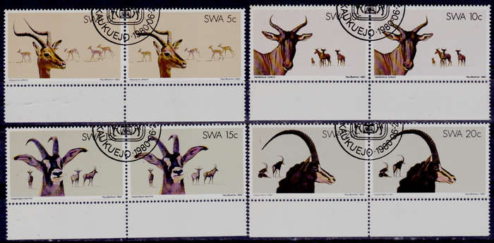 SWA 1980, 25 June. NATURE CONSERVATION TOURISM, set pairs, CTO. CV R ?? view scans