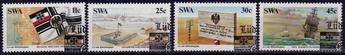 SWA 1984, 7 Aug. CENTENARY of GERMAN COLONISATION, set, CTO, CV R ?? view scans