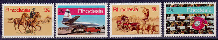 RHODESIA 1970, 1 July. INAUG POST TELECOM CORP, set, MNH, CV R 70.00, view scans