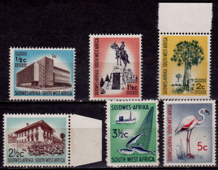 SWA 1962-1966. 1st DECIMAL DEFINITIVE ISSUE GROUP II, set, MNH, CV R 780.00 view scans