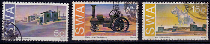 SWA 1975, 23 July. HISTORIC MONUMENTS, set, UH, CV R 7.50 view scans