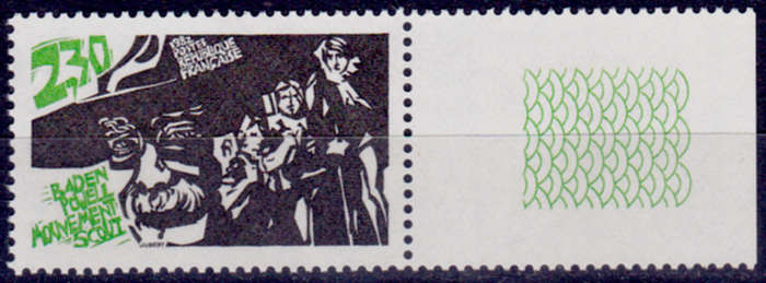 FRANCE 1982, 20 Feb. 75th ANNIV BOY SCOUT MOVEMENT, single, MNH, CV +/-R 15.00 view scans