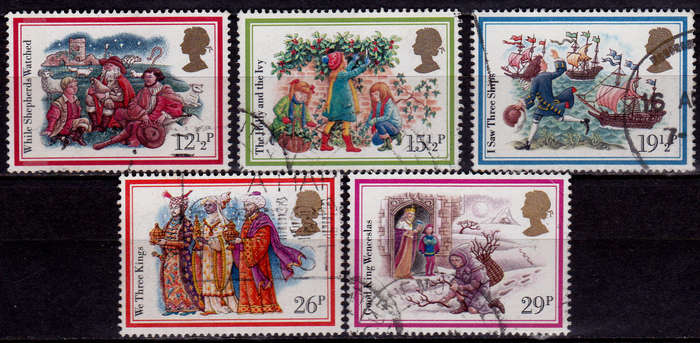 ENGLAND 1982, 17 Nov. CHRISTMAS STAMPS, set, UH, CV +/-R 50.00 view scans