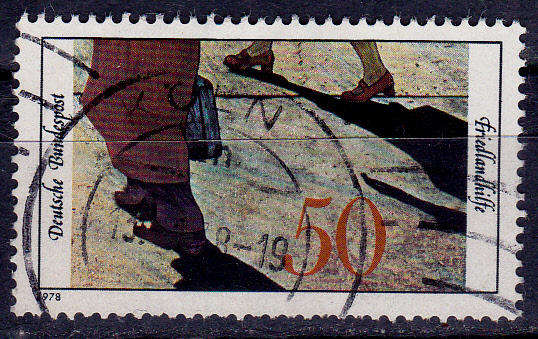 GERMANY 1978, 12 Jan. AID TO REFUGEES, single, UH, CV+/- R 5.00 view scans