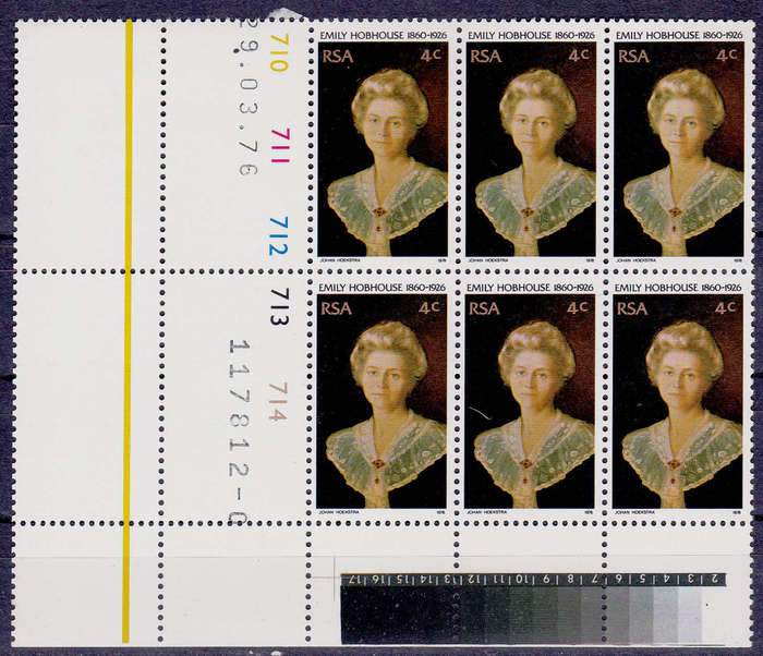 RSA, 1976. Emily Hobhouse. Control