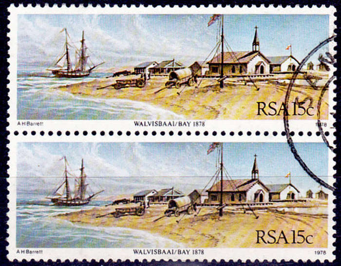 RSA, 1978. Walvis bay. Pair