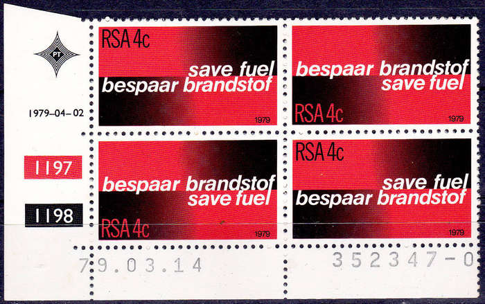RSA, 1979. Save fuel. Control