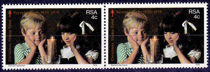 RSA, 1979. Christmas. Pair