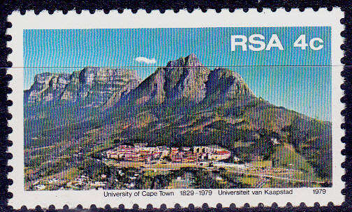 RSA, 1979. University of Cape Town. Single